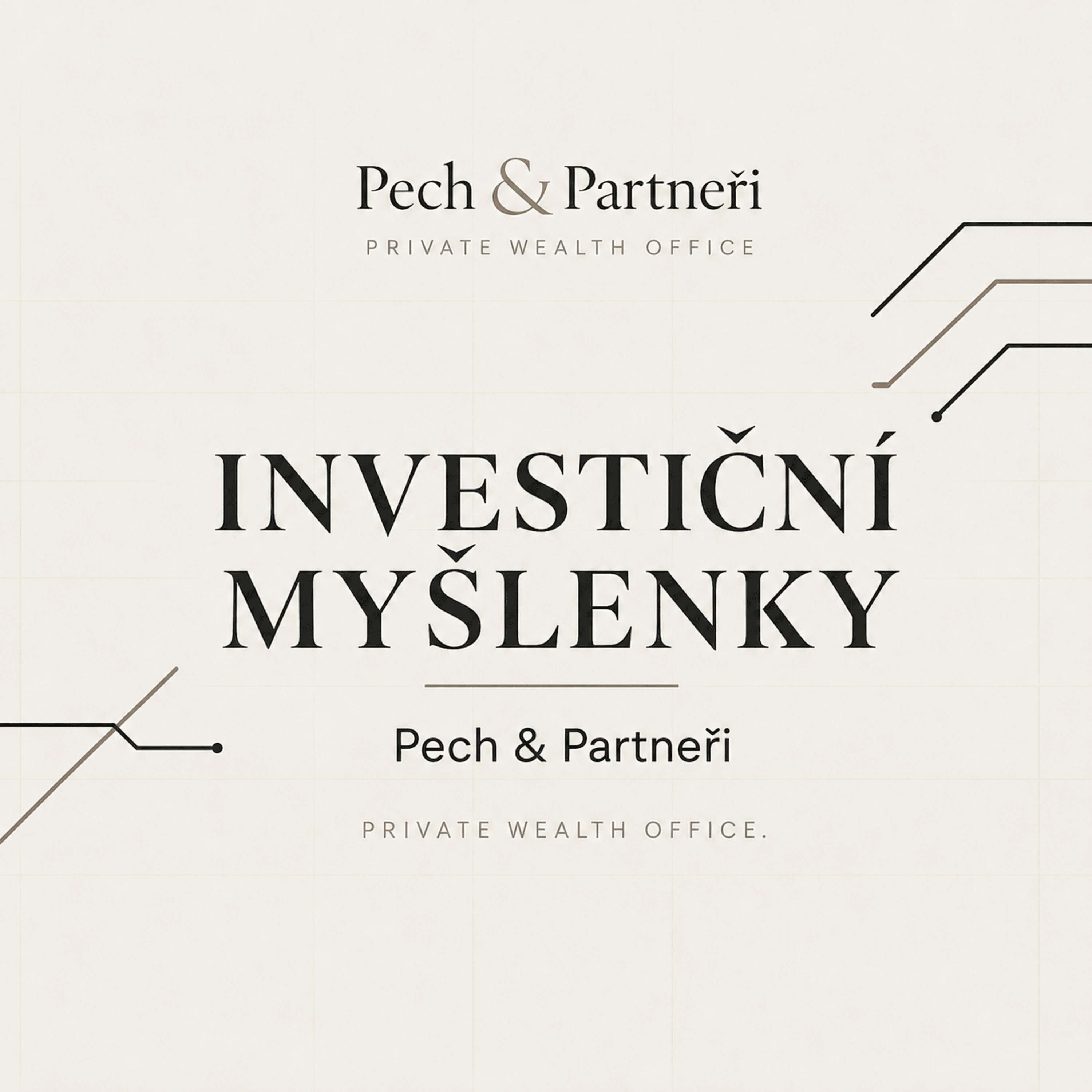 Obal podcastu Investiční myšlenky Pech & Partneři